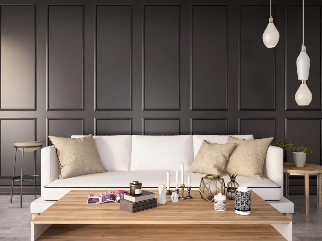 10 Exquisite Black Wall Interiors for a Modern Home