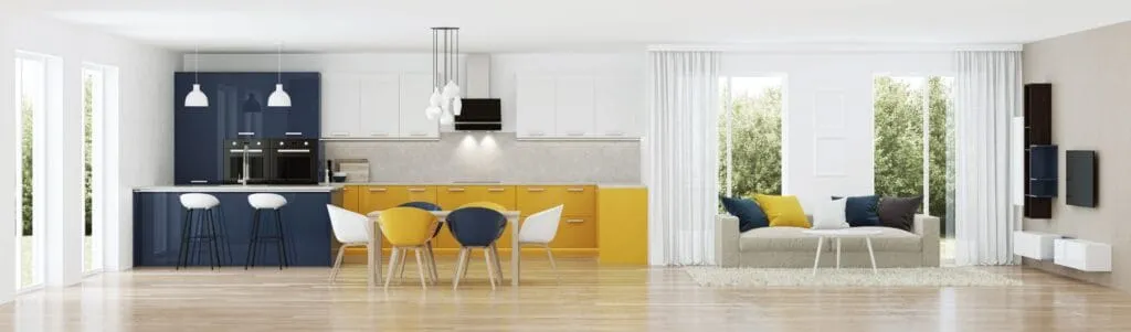 Decorating with Mustard Yellow for a Mid-century Holiday Season