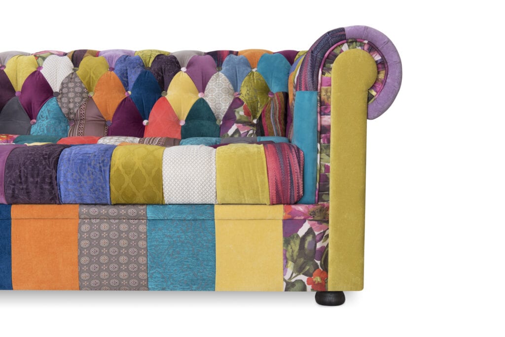 patchwork sofa