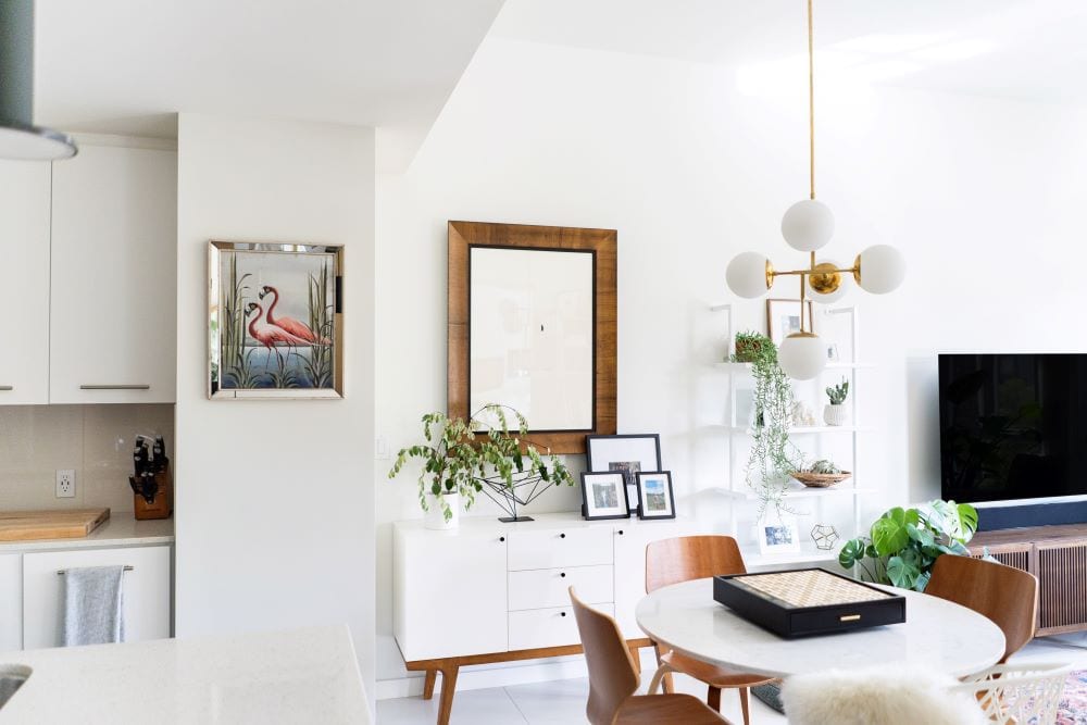 Modern minimalist apartment