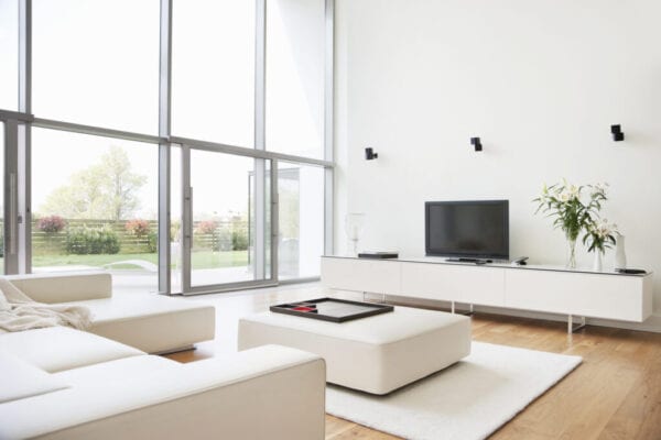 Interior of modern living room