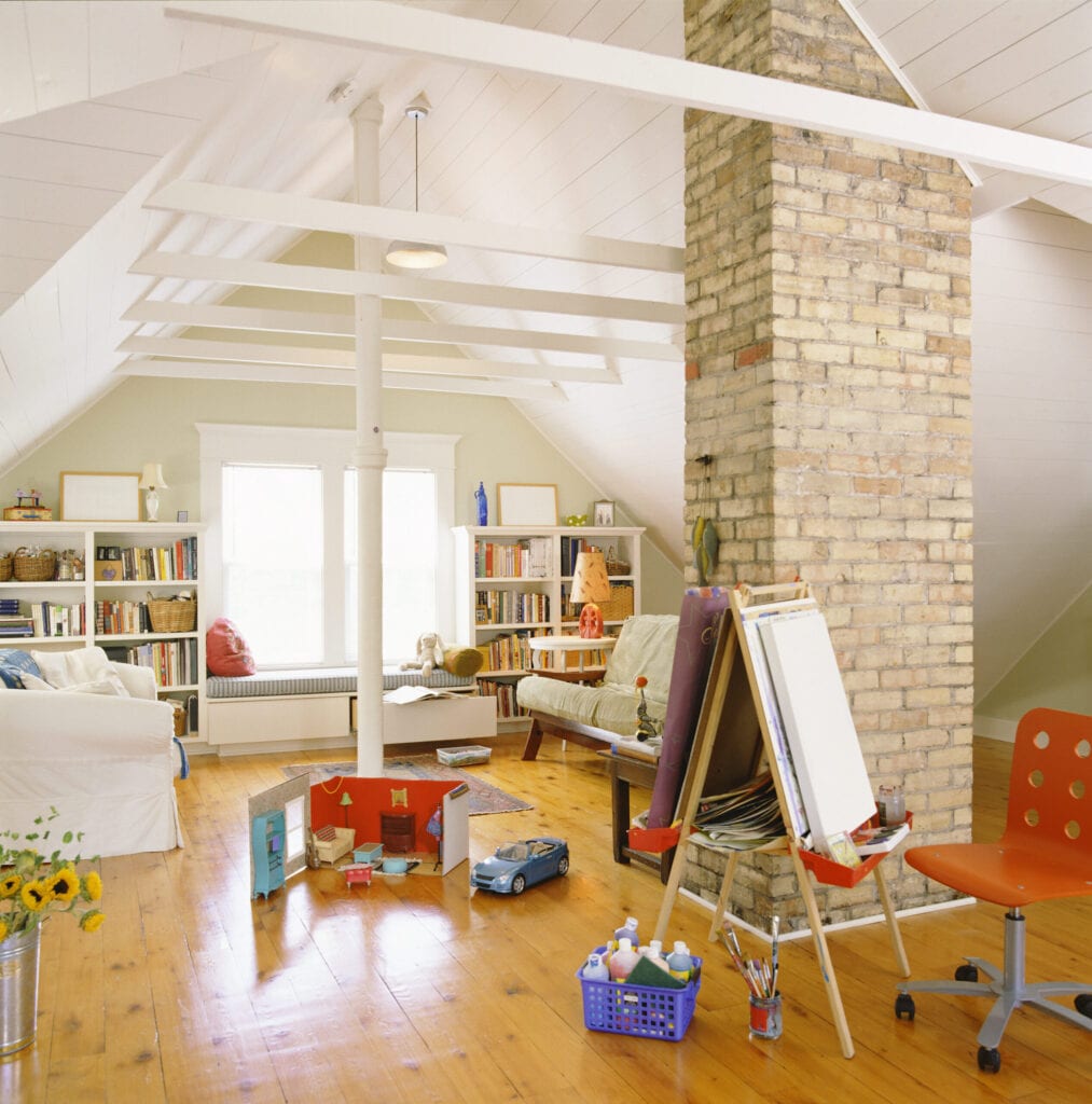 Nursery in Finished Attic