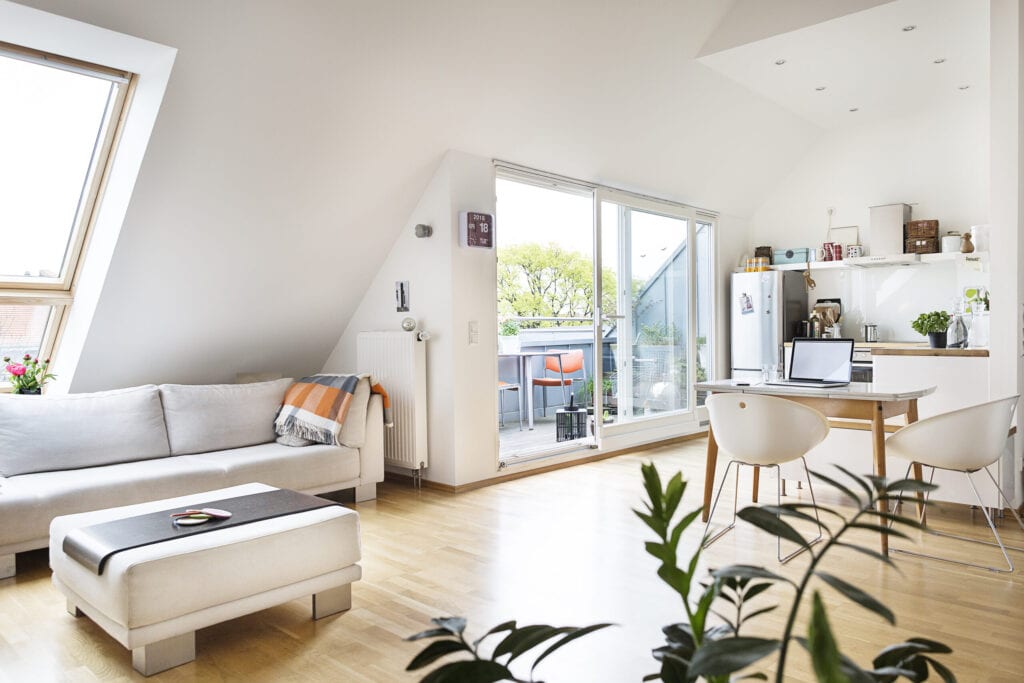 open concept attic 