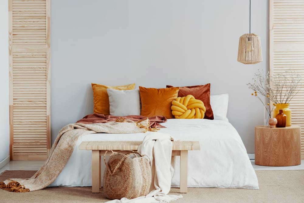 Colorful bedroom