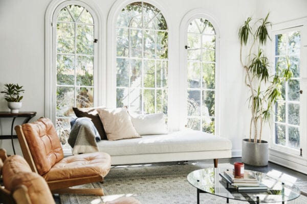 View of living room in home