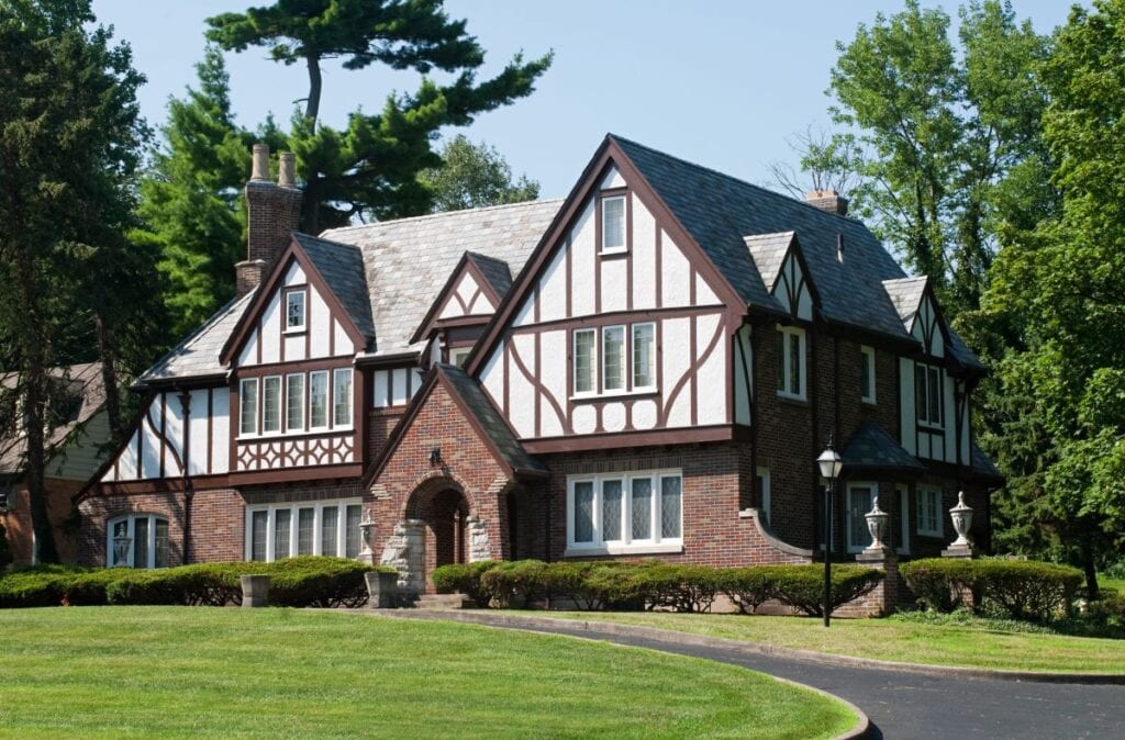 Luxury tudor style house