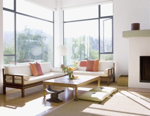 Interior of modern living room