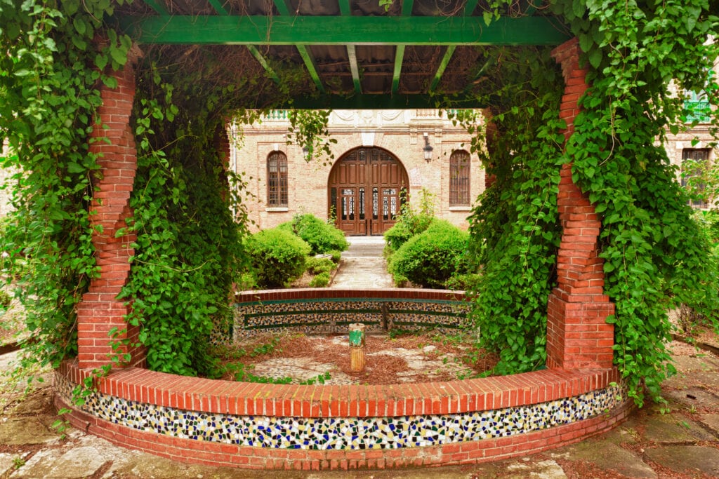 Garden pergola