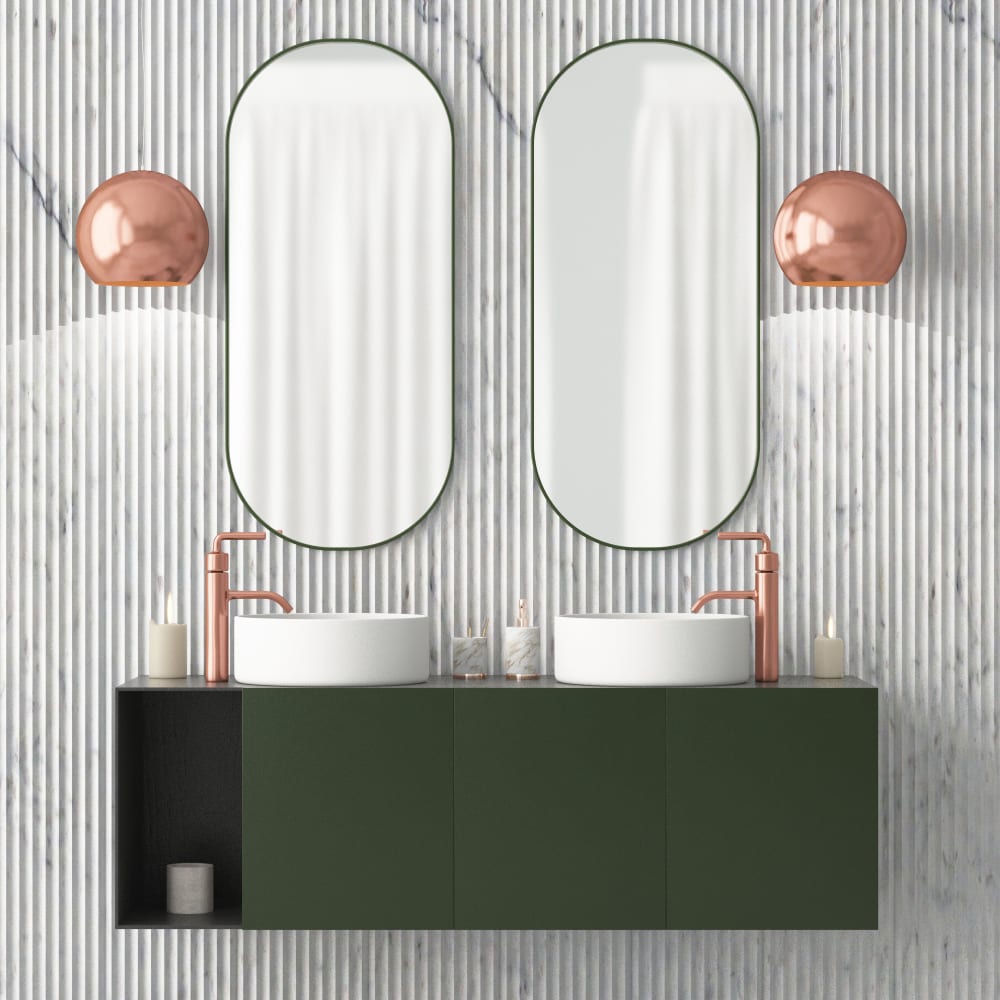 Art deco bathroom