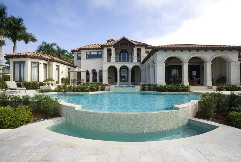 Beautiful Swimming Pool at an Estate Home