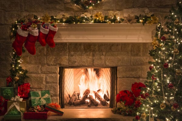 fireplace Christmas