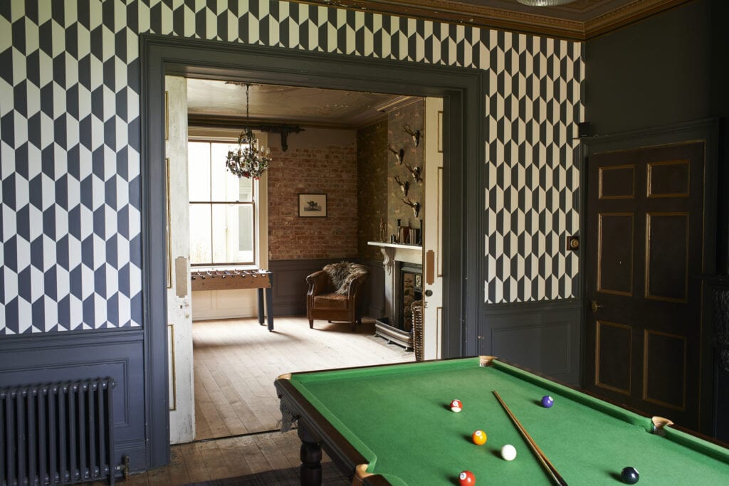 Billiards room