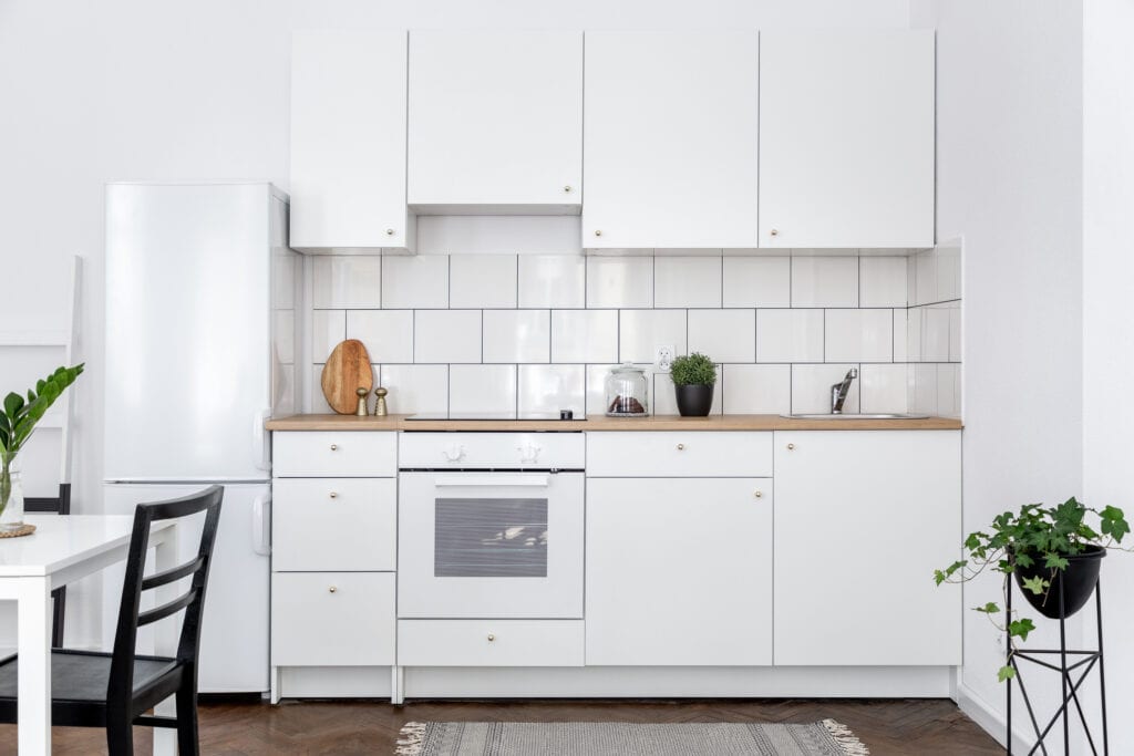 White kitchen