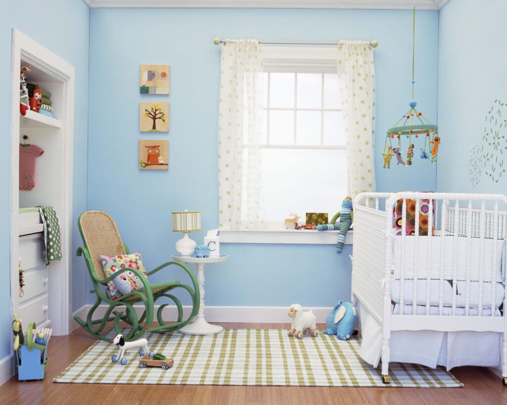 nursery with motion