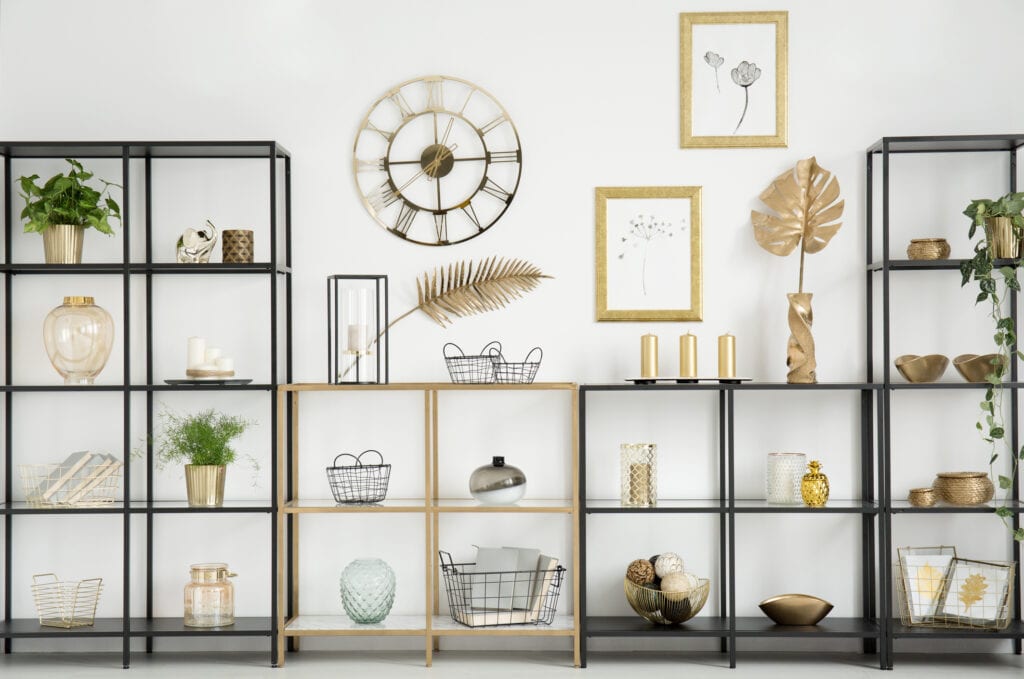 Clever Open Shelving Ideas To Divide And Conquer Your Space