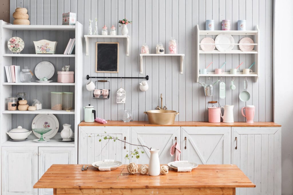 beautiful house, interior, view of the kitchen