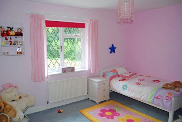 Little girls pastel bedroom