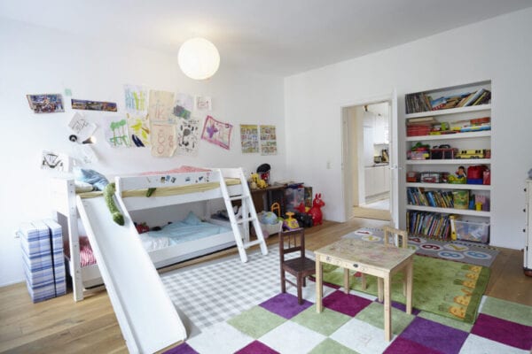 Interior of children's room