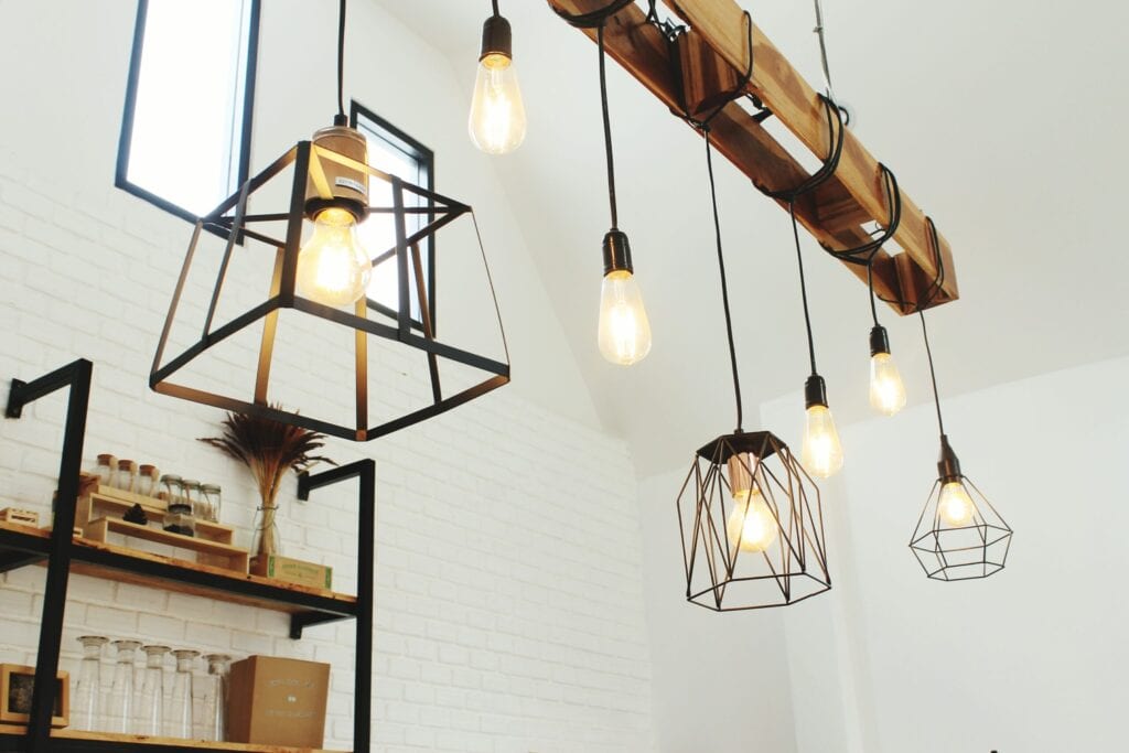 open pendant light 