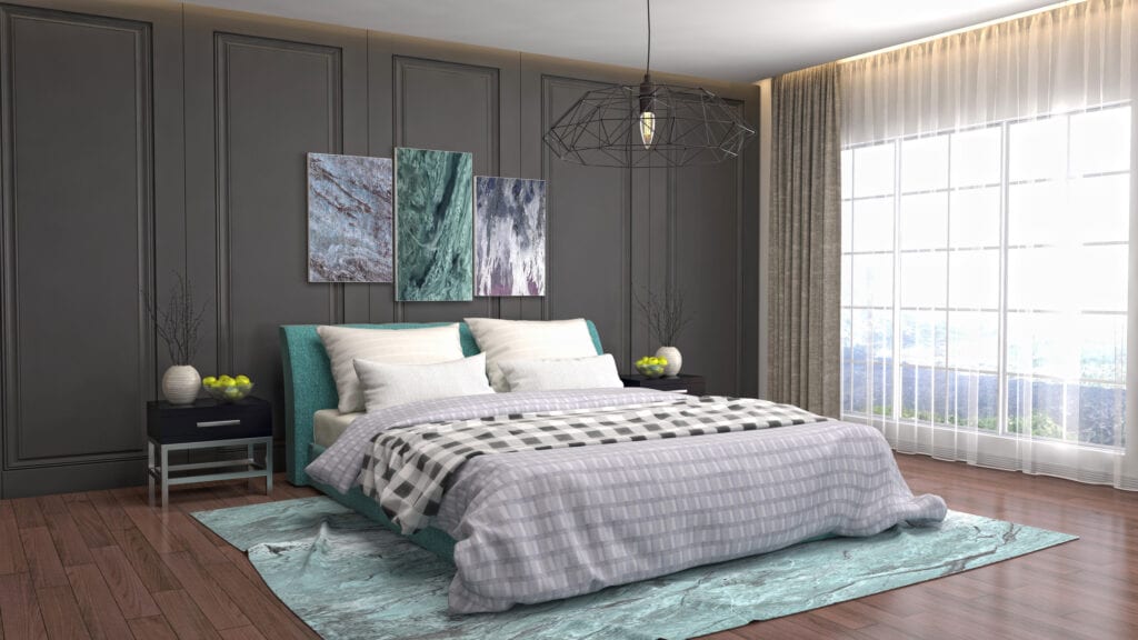 Modern bedroom