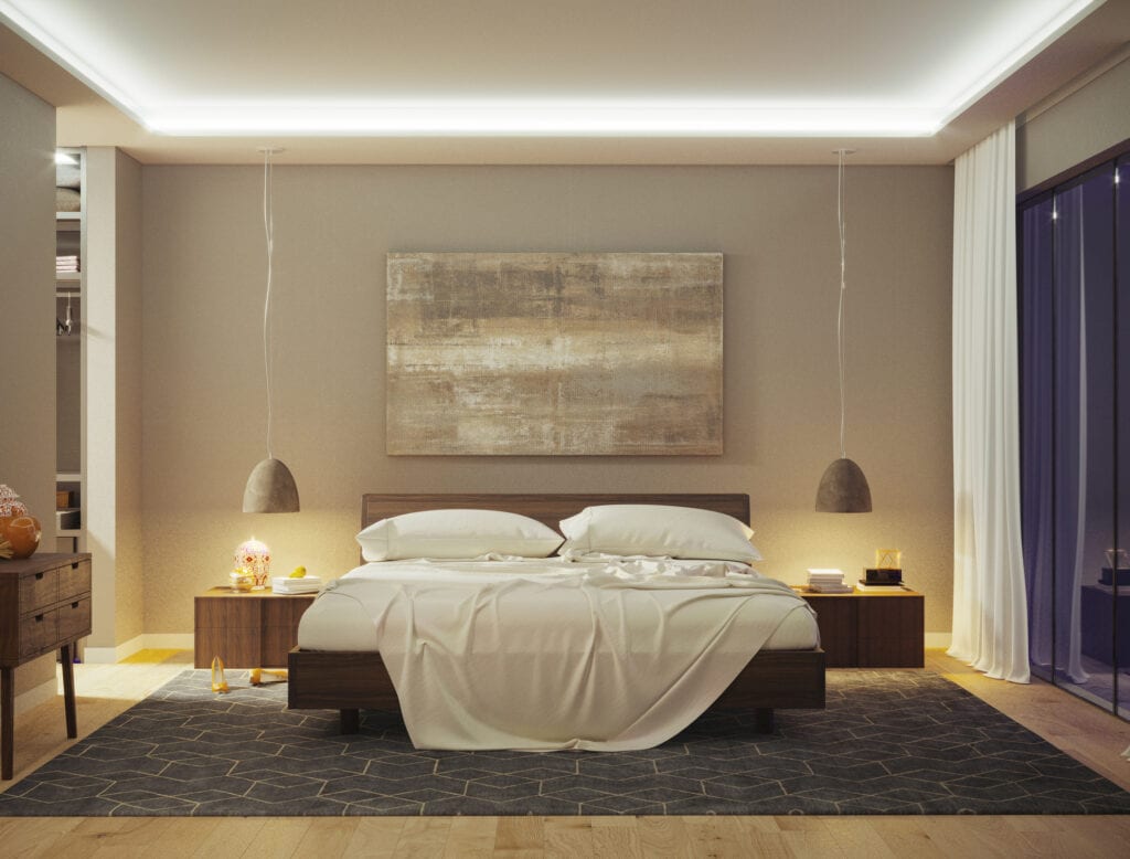 Modern bedroom