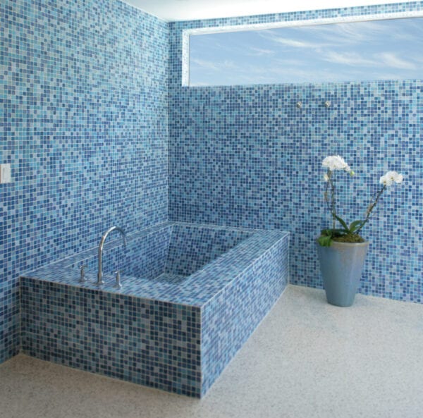 Selling or Renovating? Blue Bathrooms (Like These) Sell for More Bucks