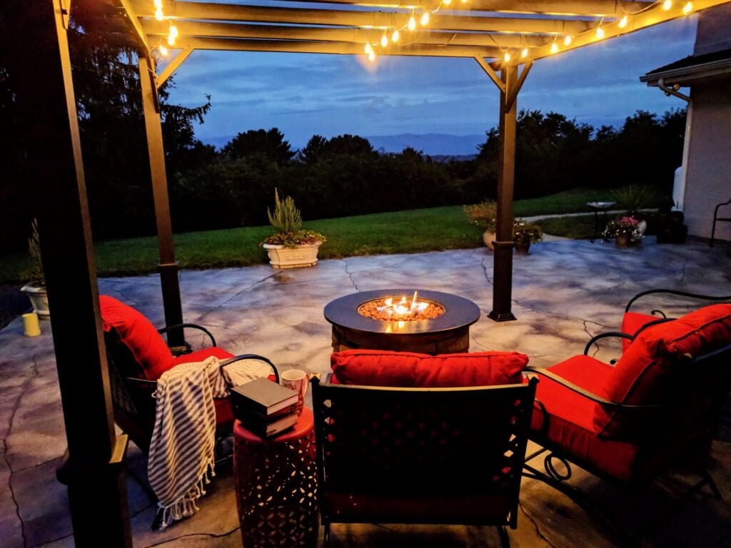 Patio firepit