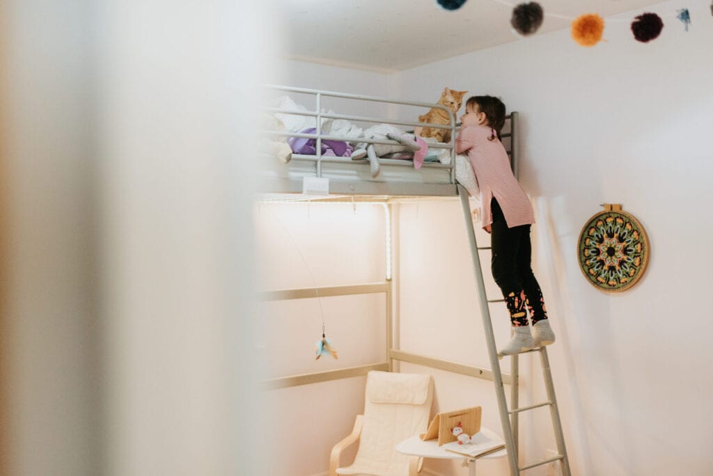 bunked with play area