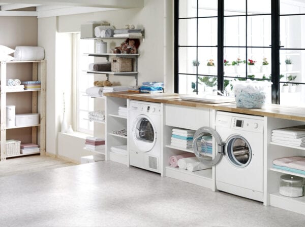 modern laundry room