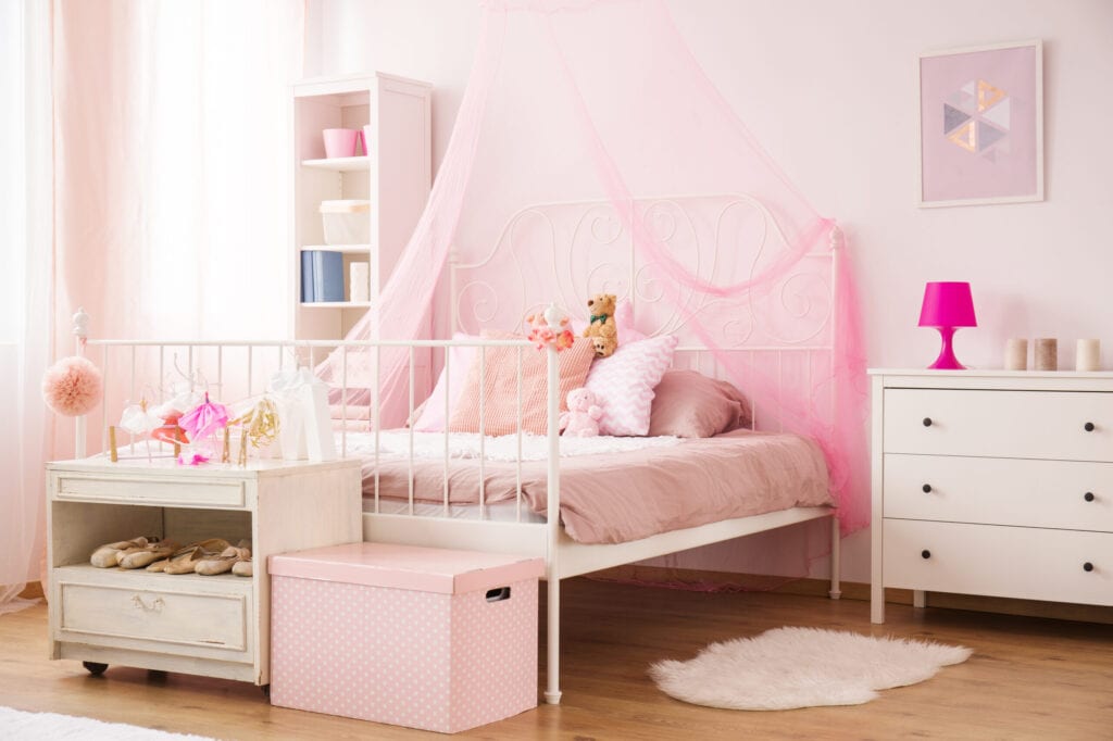 childs princess bed