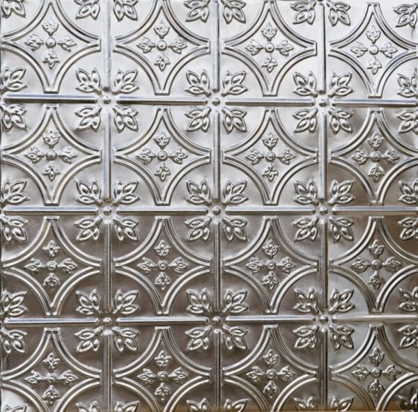 Stamped tin ceiling or tile