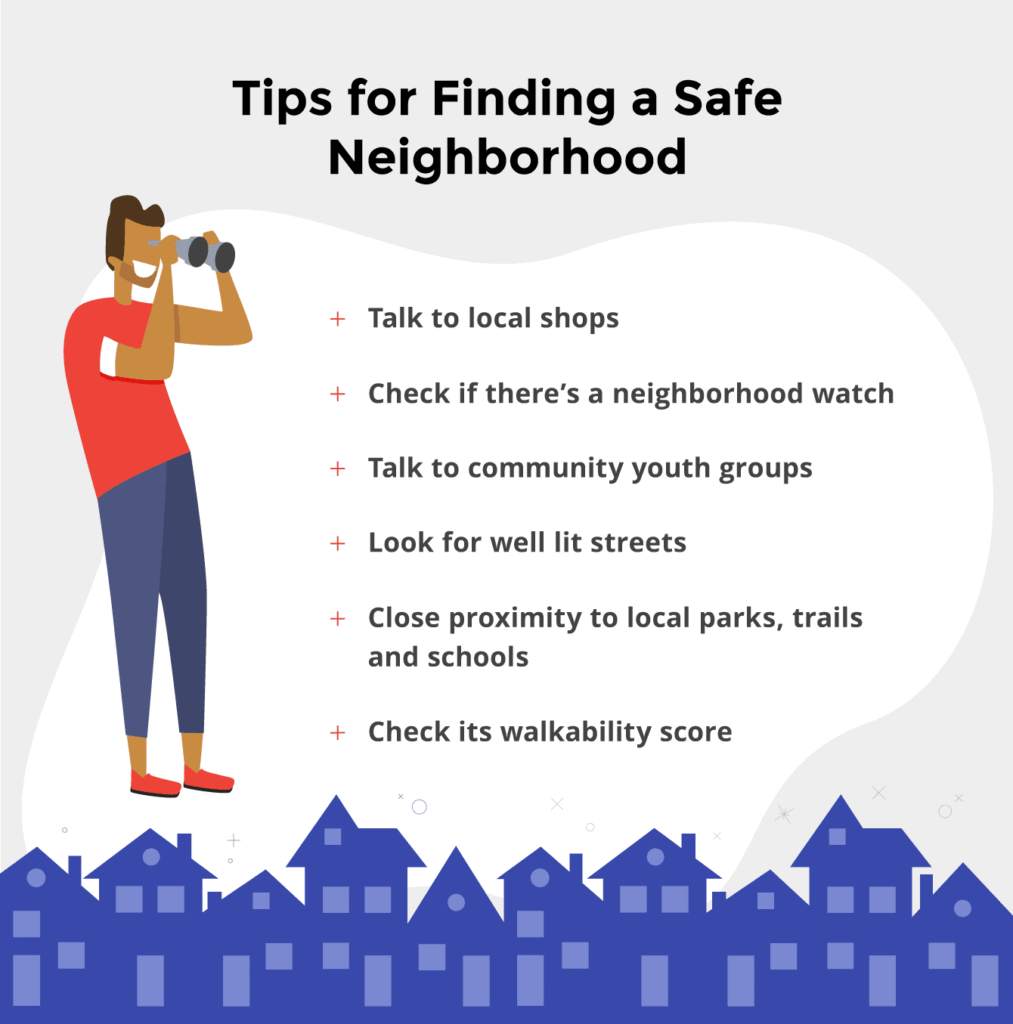 Here are six ways to help research your prospective neighborhood's safety.