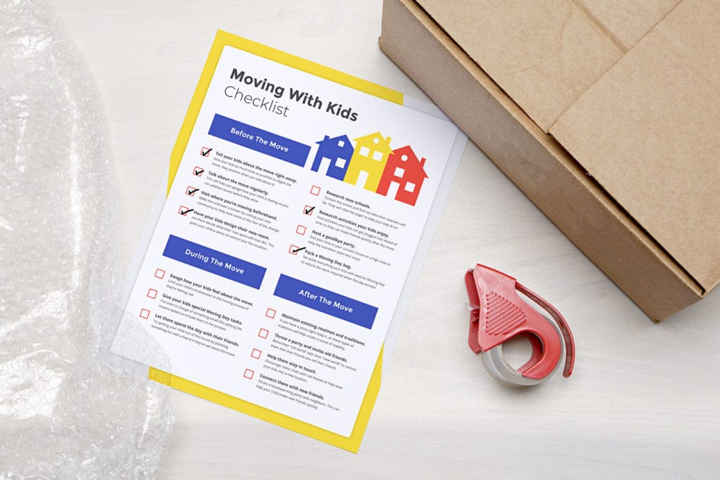 Download our checklist and learn the best tips for moving with kids!