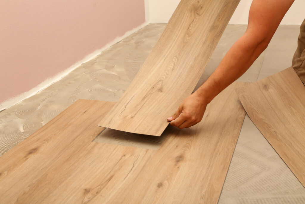 vinyl flooring installation