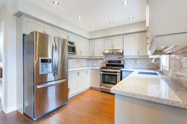 Kitchen interior in a luxury home