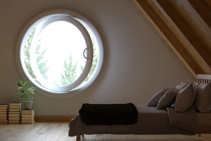 Porthole window light and air