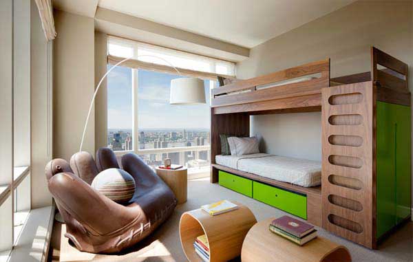 bunk bed living room