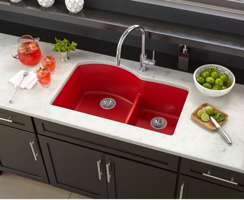 elkay ss kitchen undermount double sink