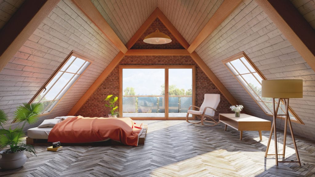 orange attic loft