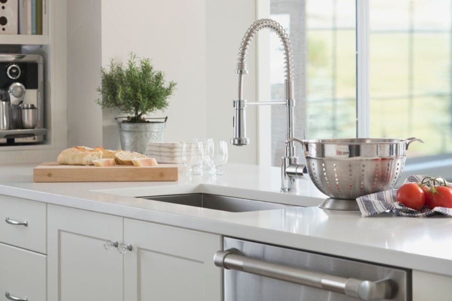  Countertops and backsplashes are popular materials to replace. 