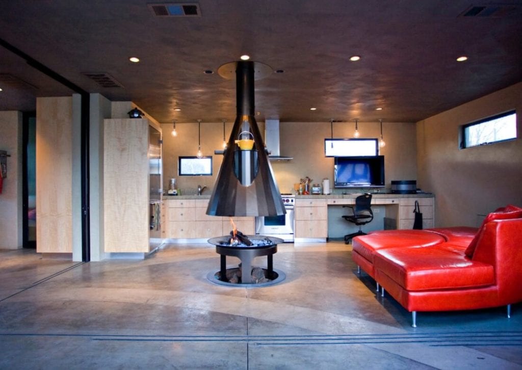 20 of the Coolest Indoor Fireplaces