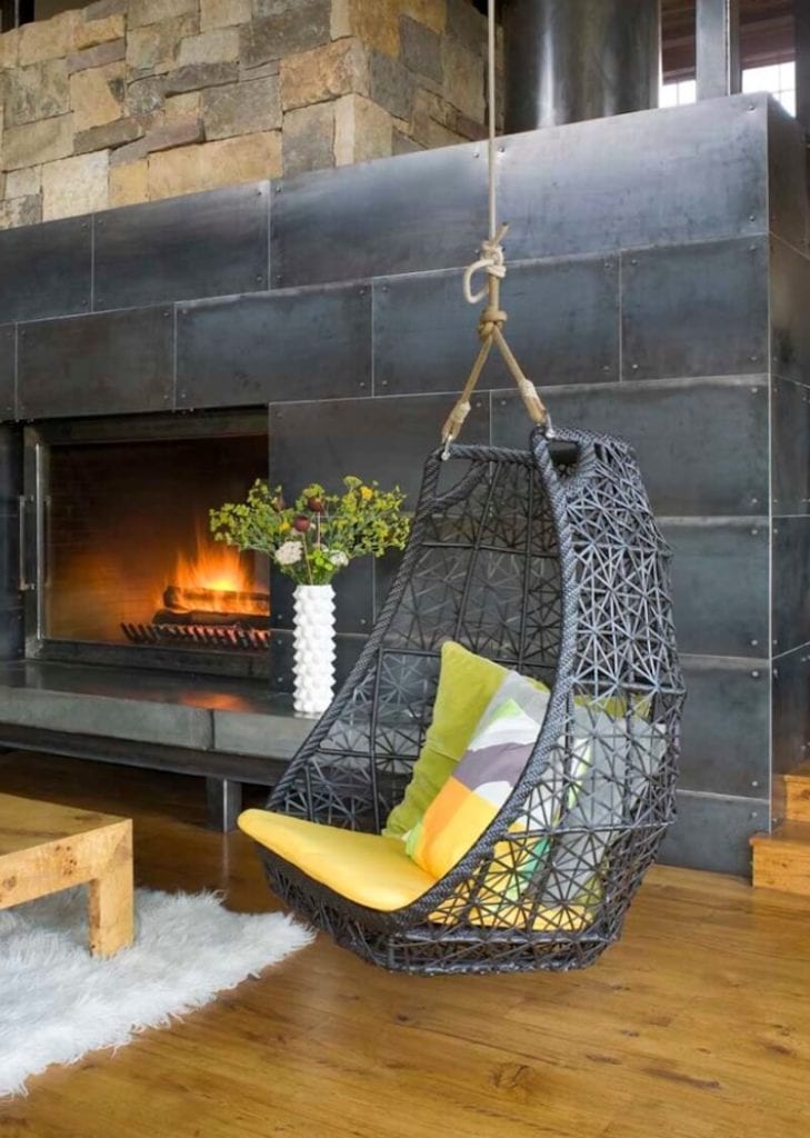 20 Of The Coolest Indoor Fireplaces