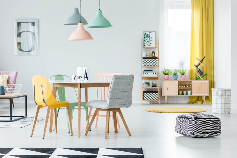 Colorful Dining Chairs