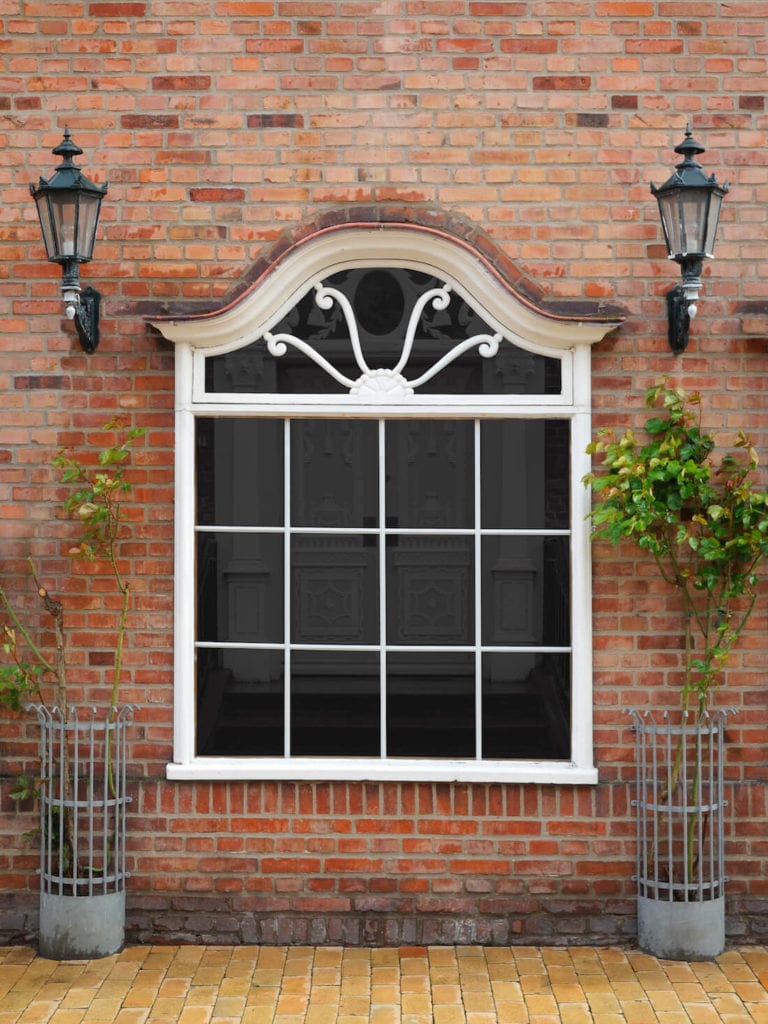 Classic embellishments on a window can be key to certain styles.