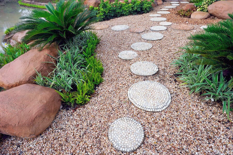 Stepping Stone Pathways Clean Modern