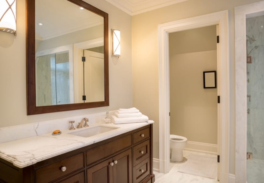 Water Closets Essential Or A Waste Of Bathroom Space - How Much Does It Cost To Turn A Closet Into Bathroom Vanity