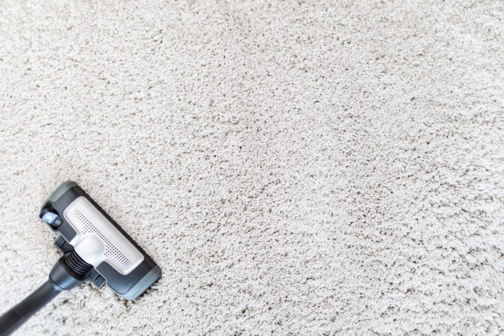 Vacuum on carpet