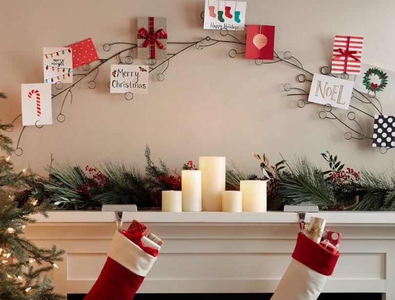10 Christmas Card Display Ideas That Showcase Your Most Beautiful Cards