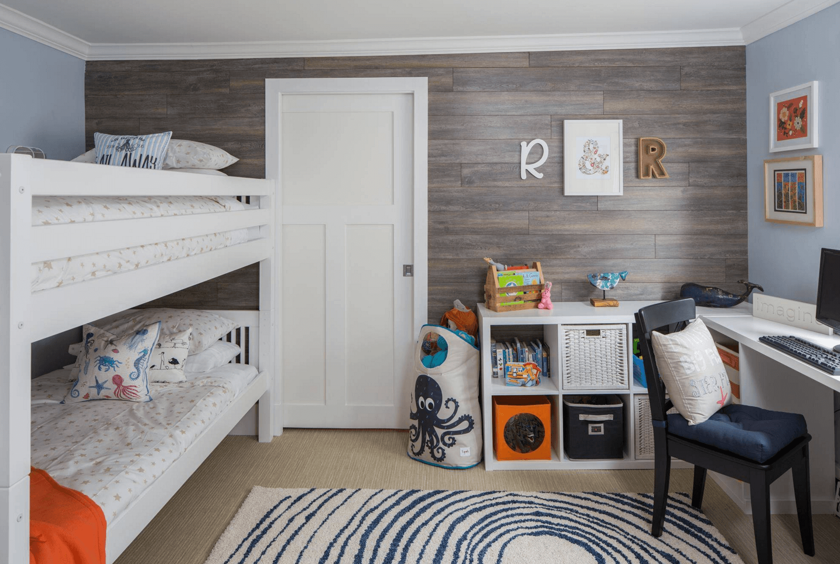 modern kids bedroom