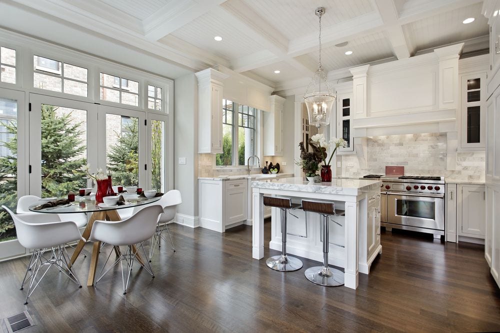 Industrial kitchen dual appliances